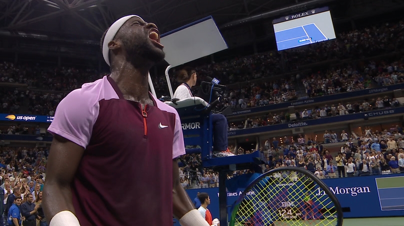 Frances Tiafoe forces fifth set behind raucous US Open crowd