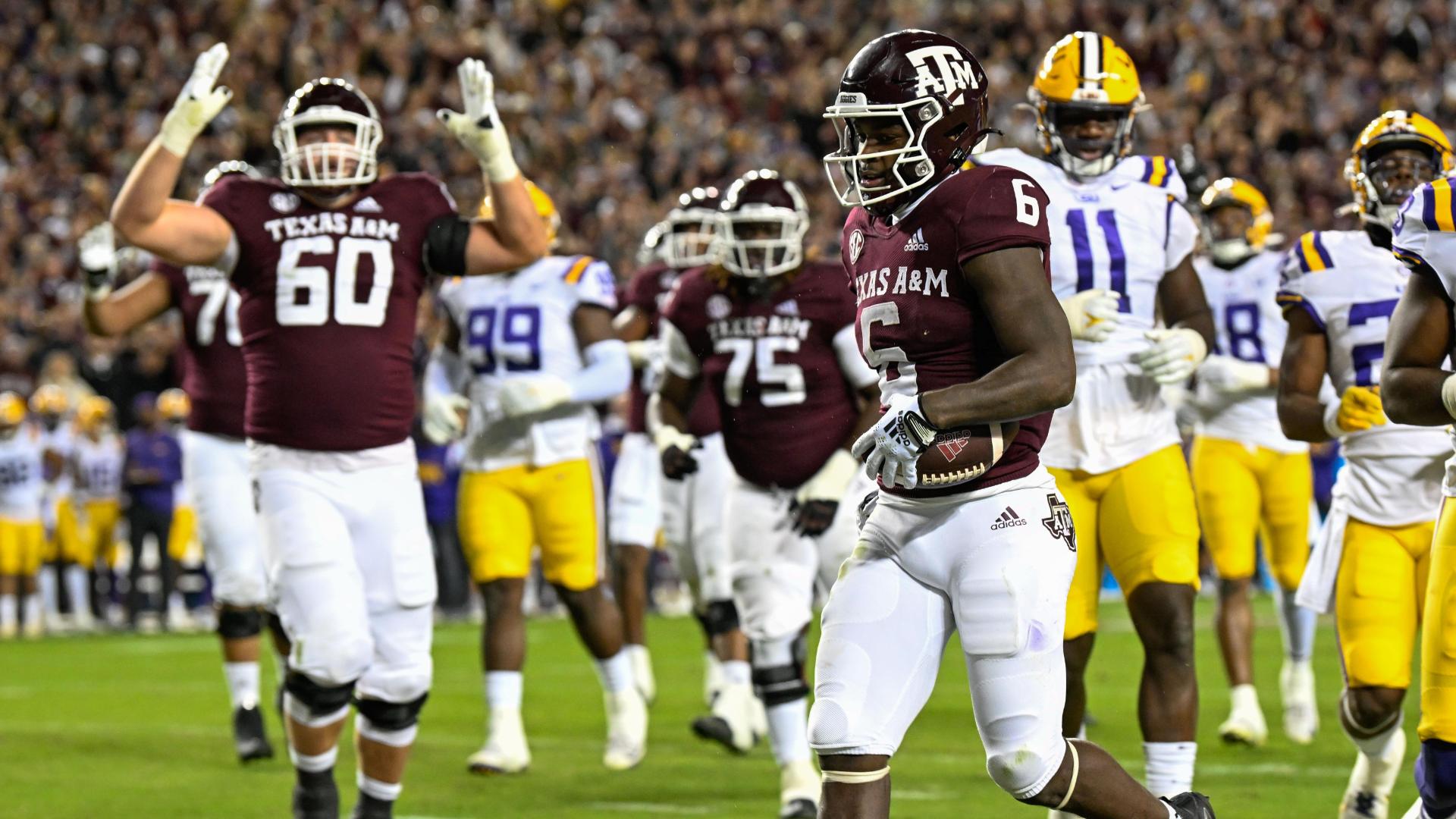 Texas A&M 38-23 LSU (27 Nov, 2022) Final Score - ESPN (UK)