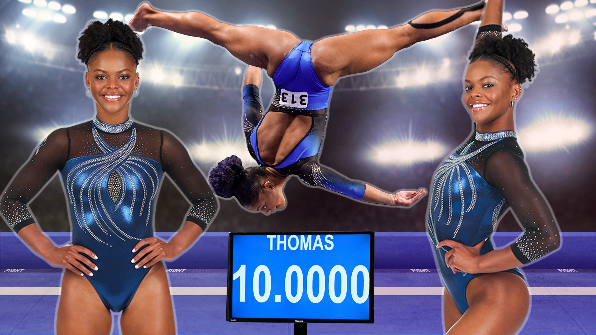 Trinity Thomas' journey to tying the Perfect 10 record