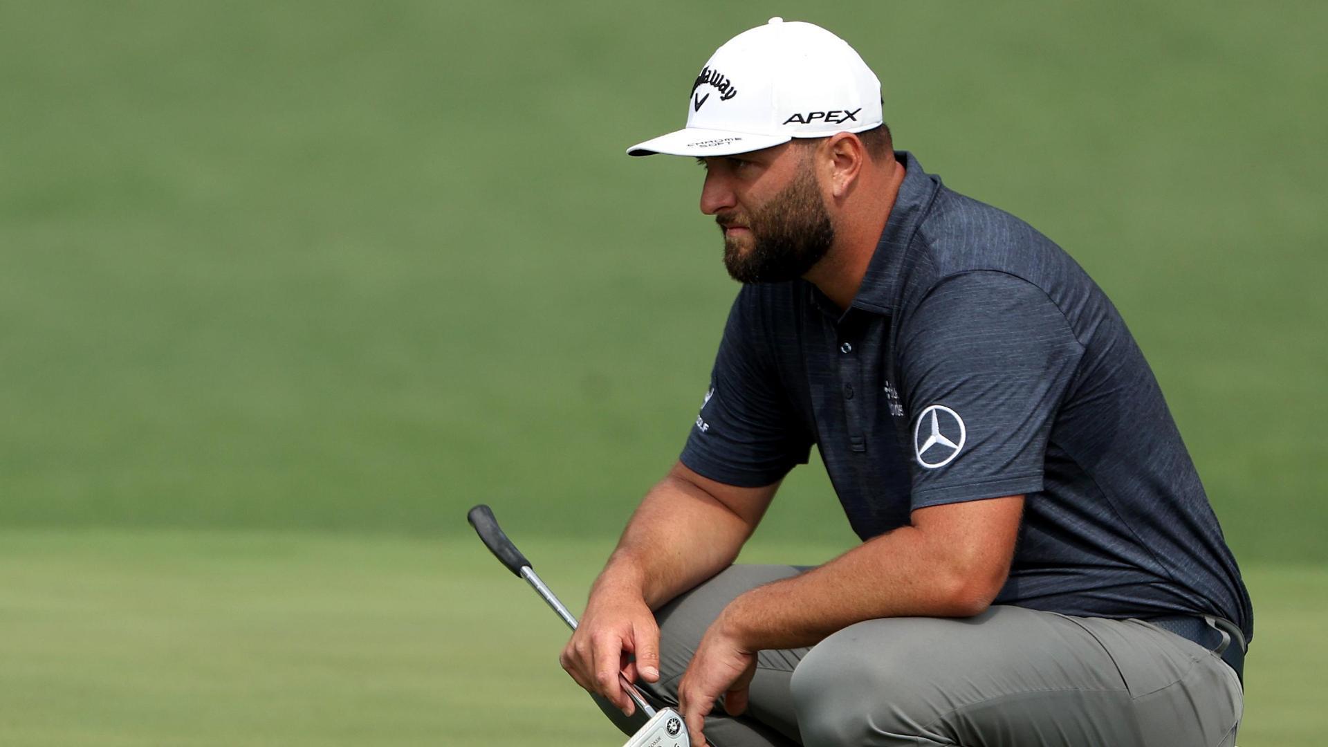 Jon Rahm 4-putts on the first