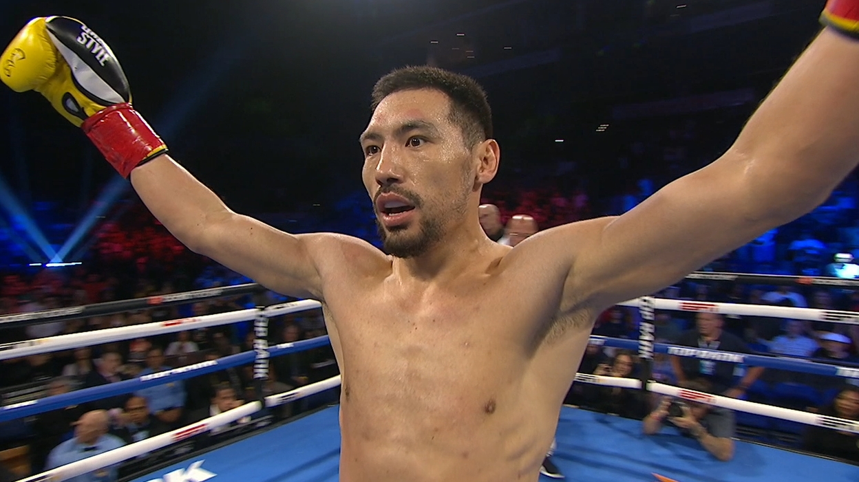 Janikbek Alimkhanuly wins with vicious KO
