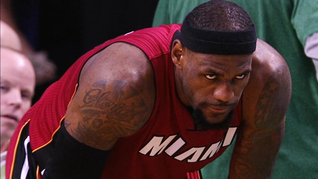 LeBron's iconic 2012 Game 6 in Boston