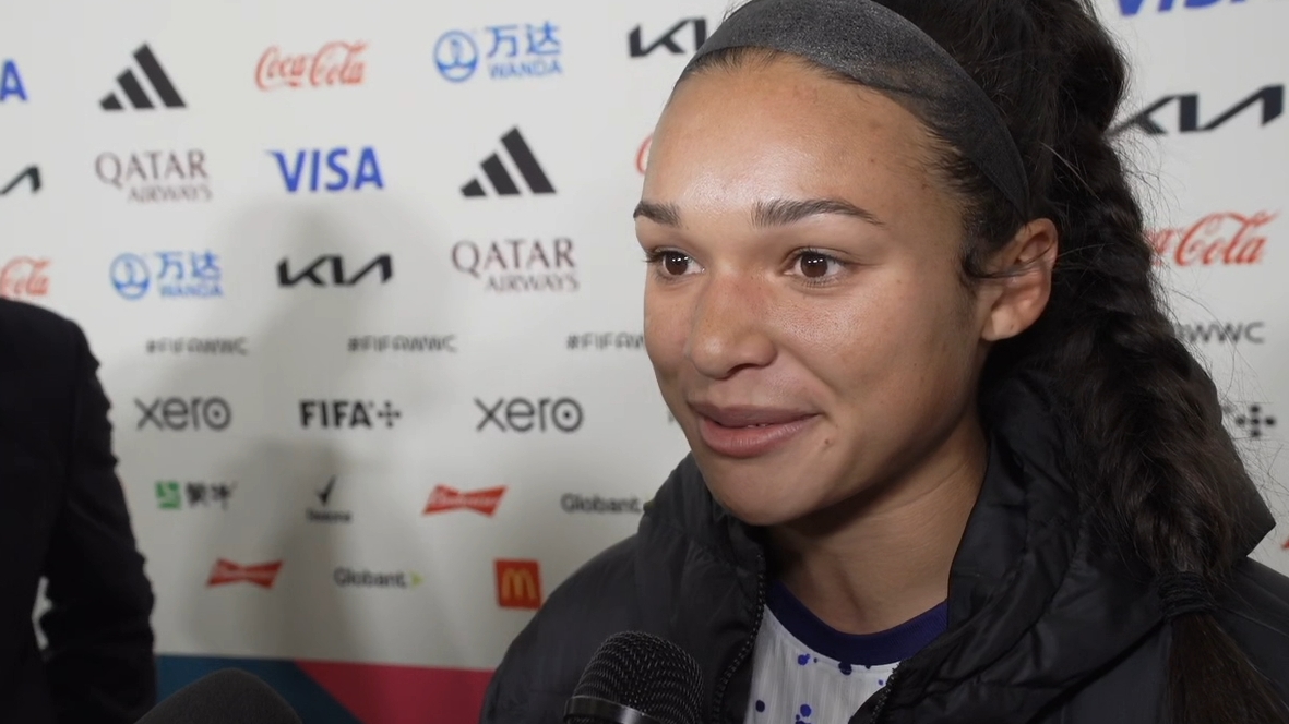 Sophia Smith talks 2-goal performance in World Cup debut