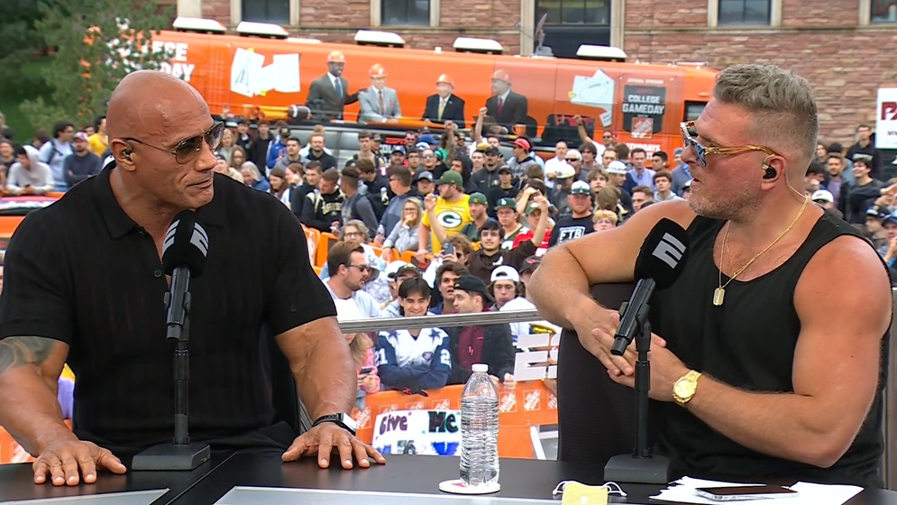 The Rock talks Coach Prime and his love for college football