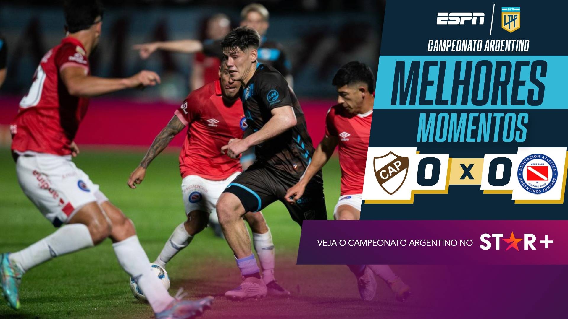 Argentinos Juniors empata com o Platense e ampliam jejum no Campeonato Argentino; VEJA melhores momentos