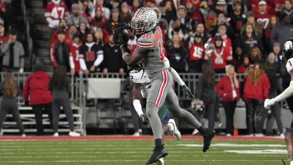 Marvin Harrison Jr. makes history in 3-TD game against Michigan State ...