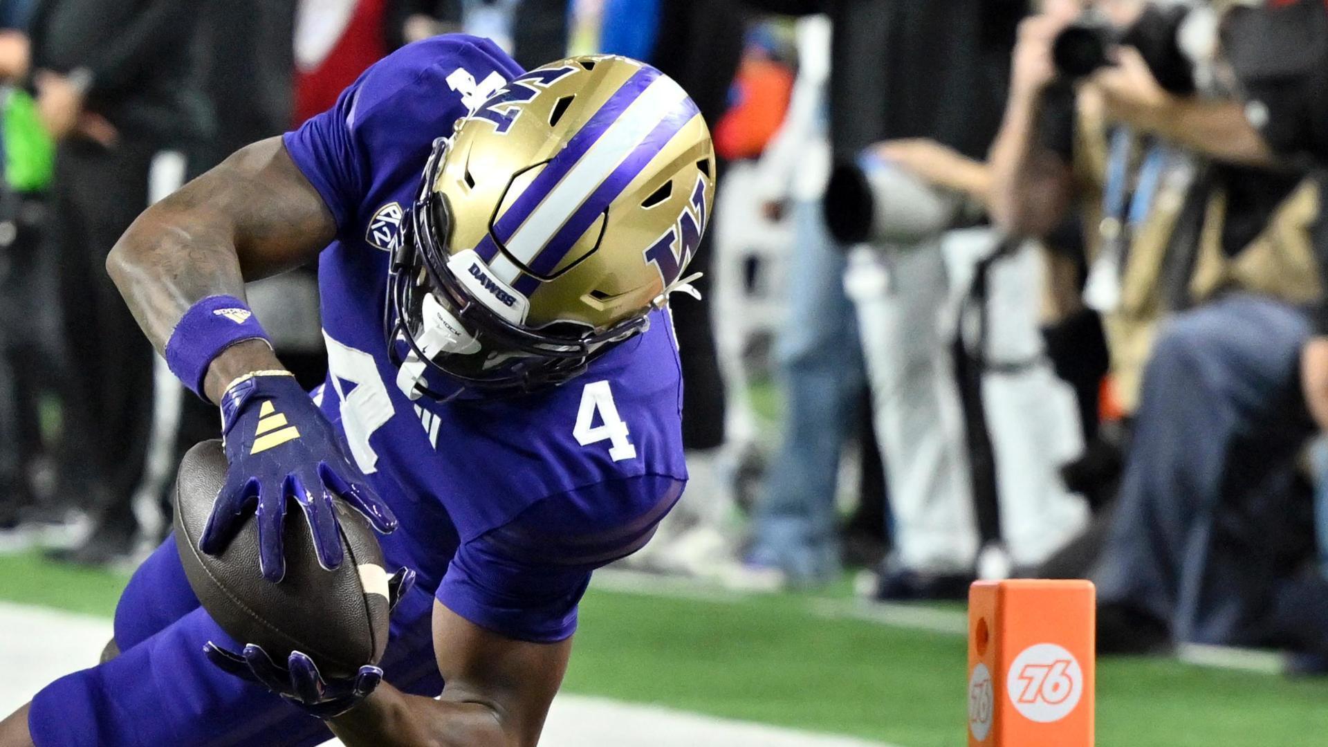 Penix's big pass leads to Washington's short TD