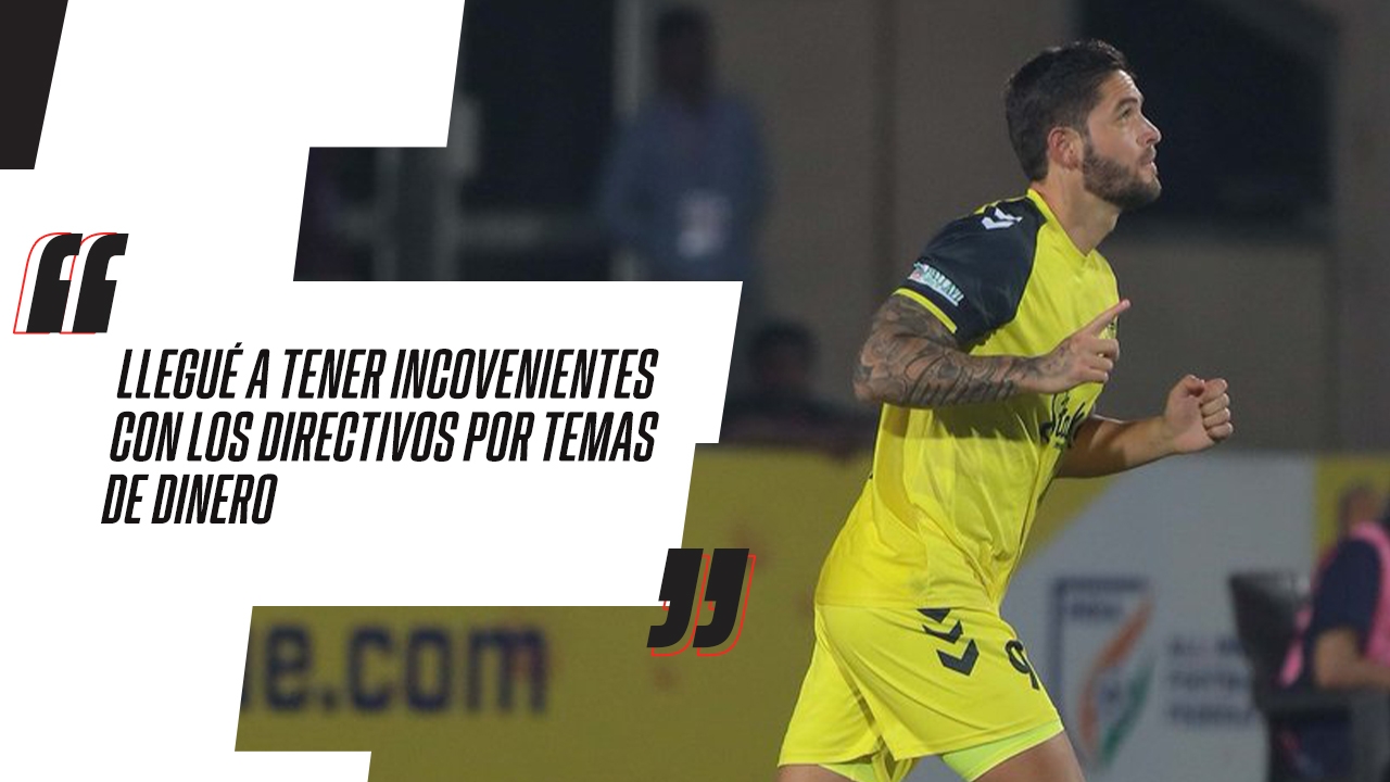 Jonathan Moya no tuvo la mejor experiencia en el fútbol de la India