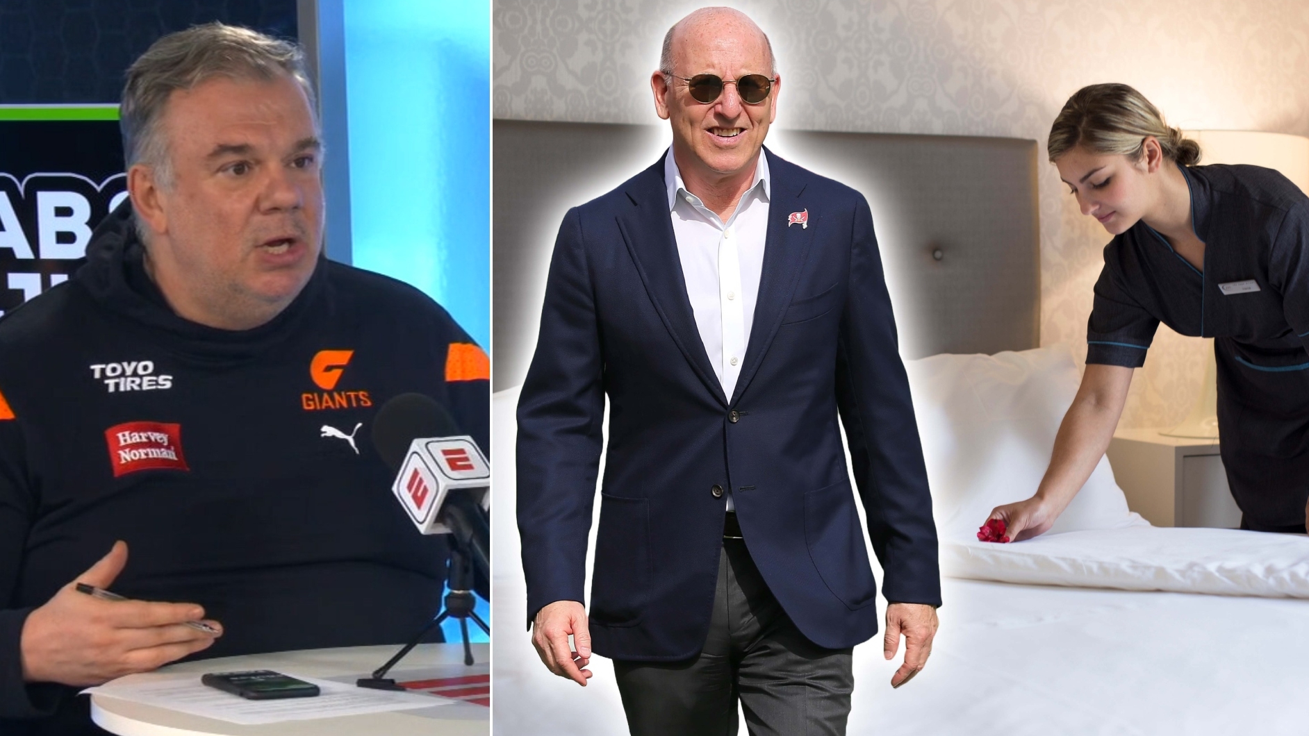 Marcotti confused by the Glazer family's strange hotel stay needs
