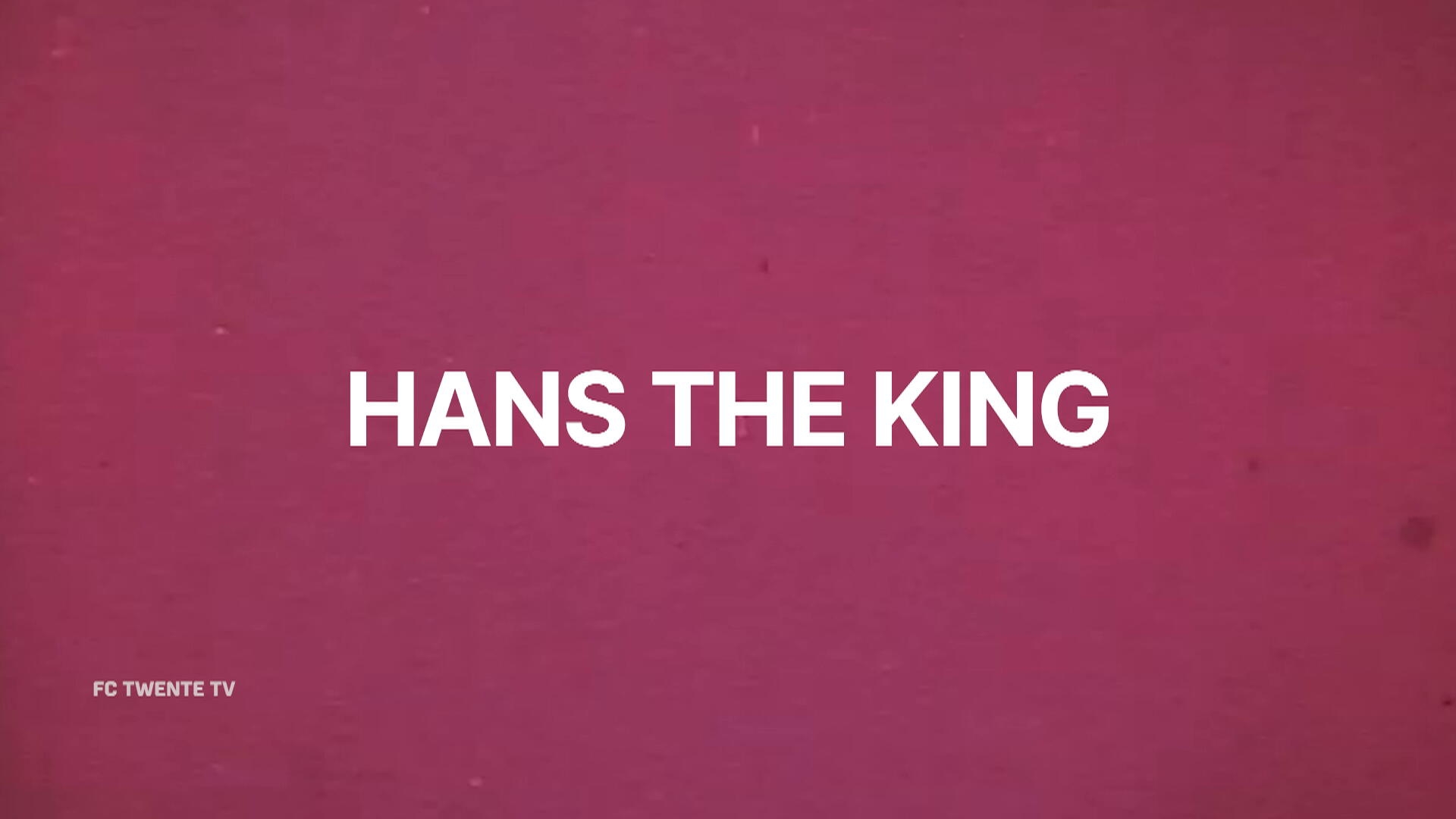 ESPN DOC: Hans The King