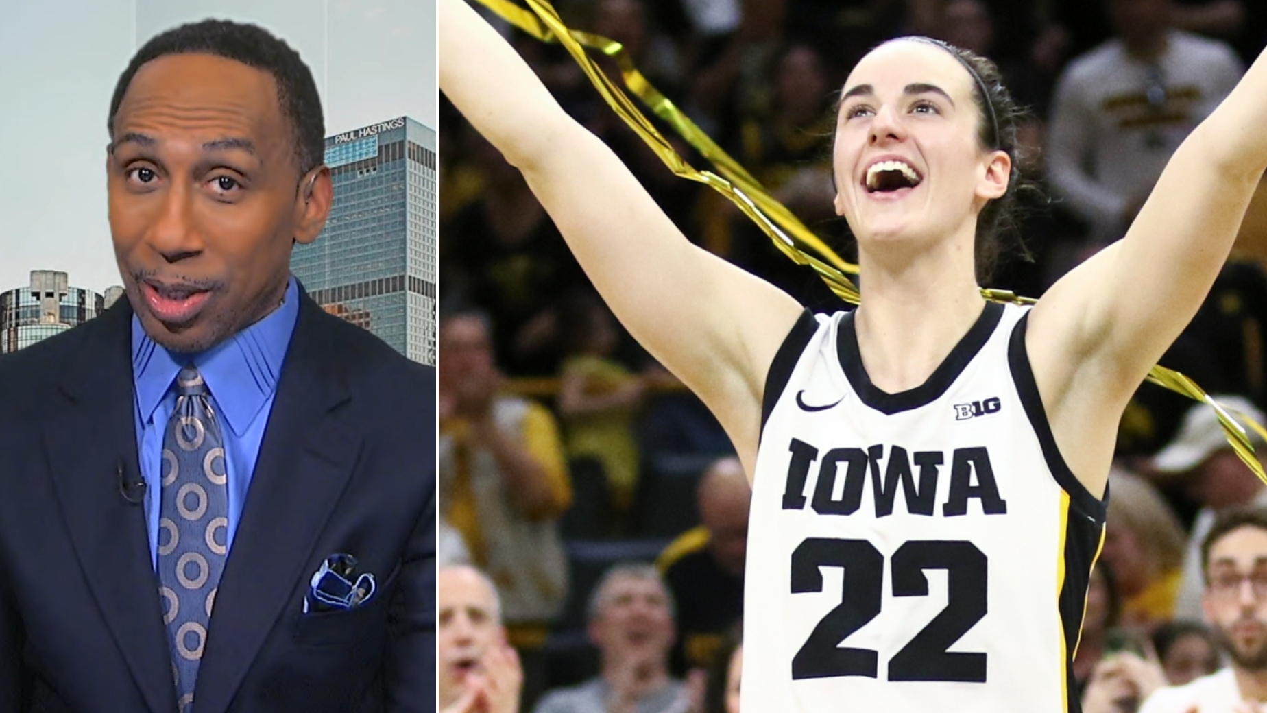 Stephen A. and Shannon blown away by Caitlin Clark