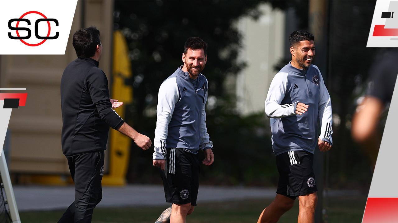 Messi se entrena en Inter Miami - ESPN Video