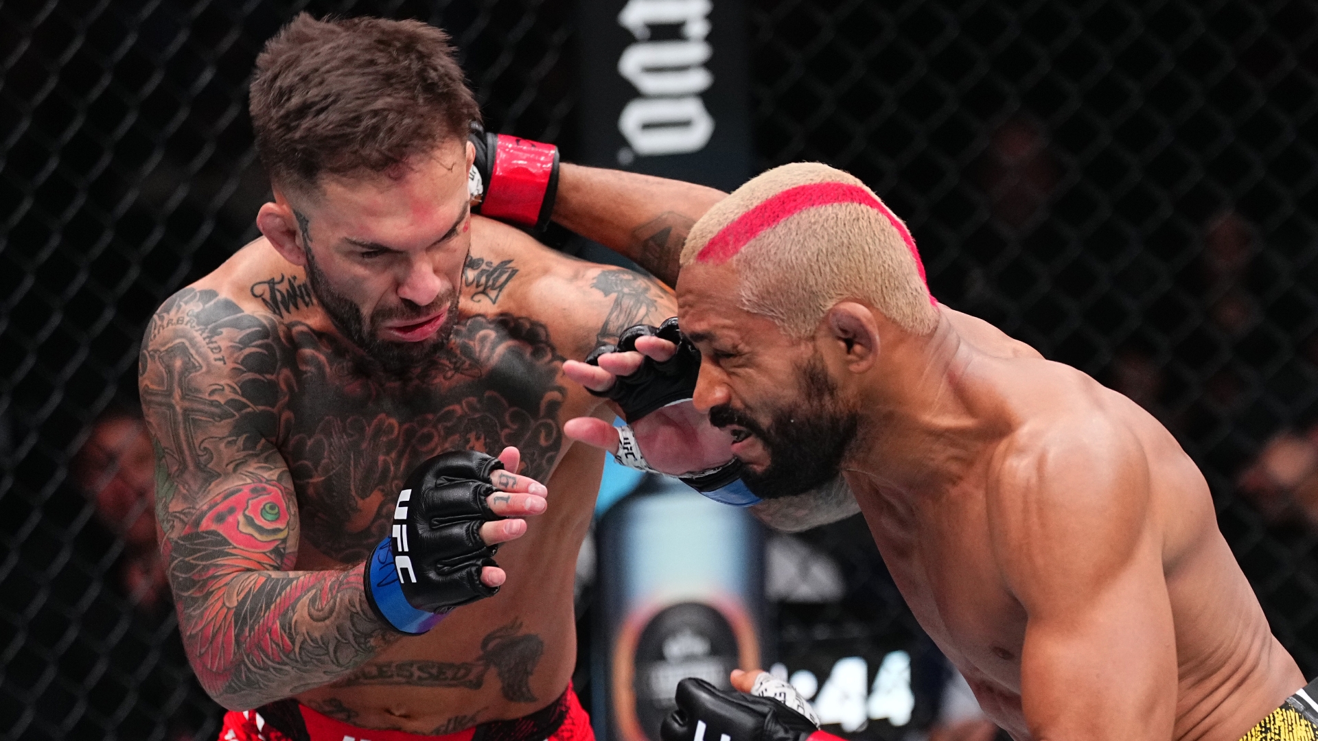 Deiveson Figueiredo preparing to strike