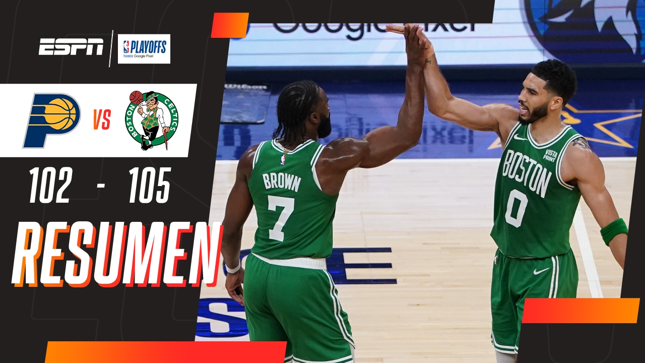 ¡Los Celtics barrieron a los Pacers y jugarán las Finales de la NBA!