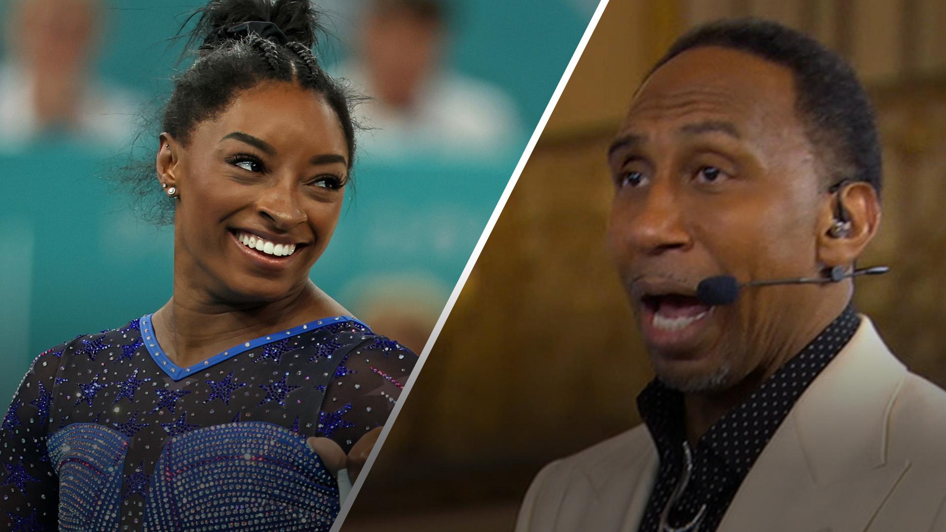 Why Simone Biles is now Stephen A.'s No. 1 Olympian