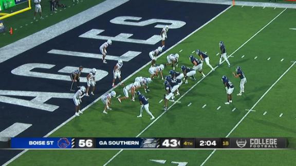 Two Point Conversion JC French with a Two Point Conversion Boise State Broncos - ESPN Video