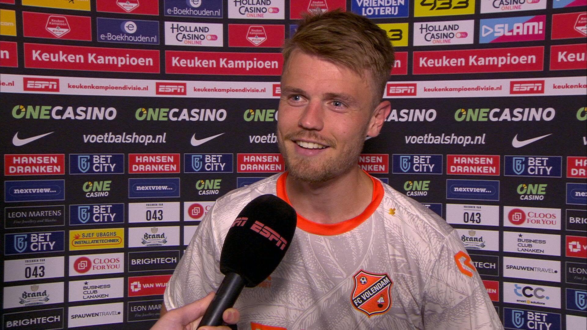Jacobs: 'Fijn om weer 90 minuten te voetballen'