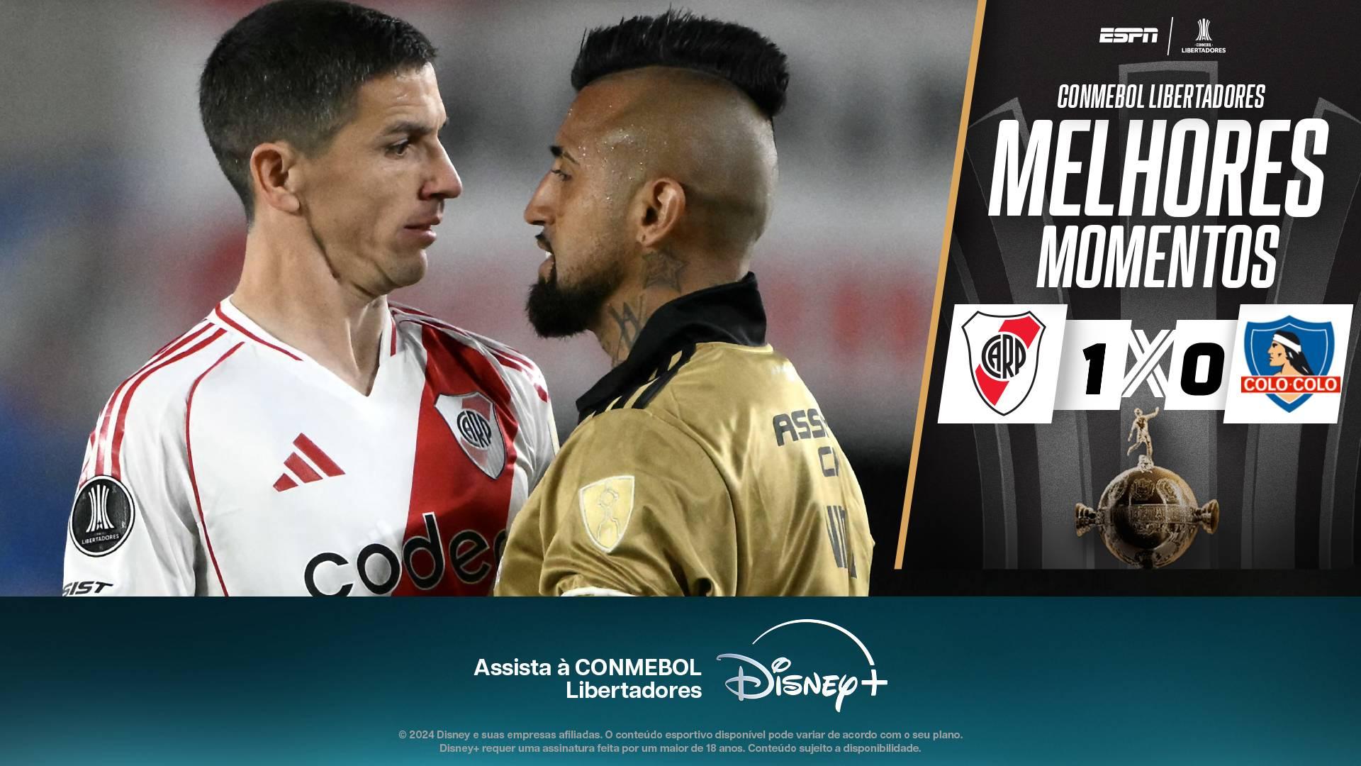 River Plate elimina Colo-Colo e espera vencedor de Atlético-MG e Fluminense na Libertadores; VEJA