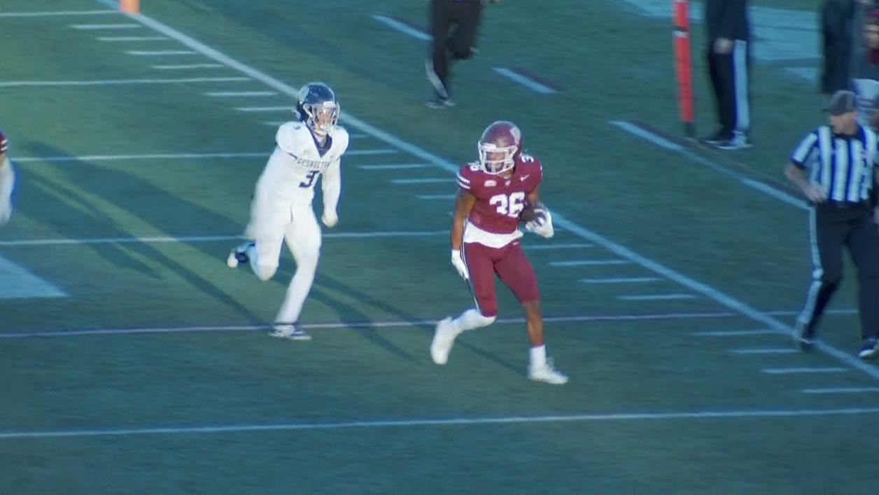 'Interception, pulled hamstring, pick-six!' This Fordham play had it all