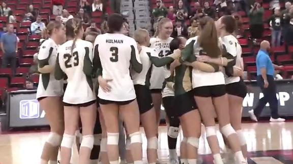 Colorado State beats San Jose State in Mountain West volleyball final ...