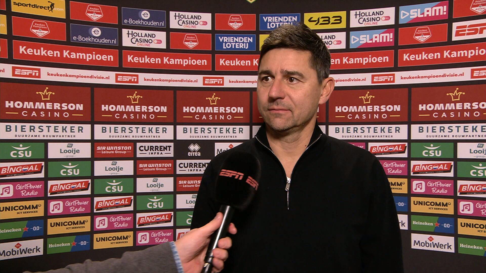 Reacties na afloop van ADO Den Haag - MVV Maastricht