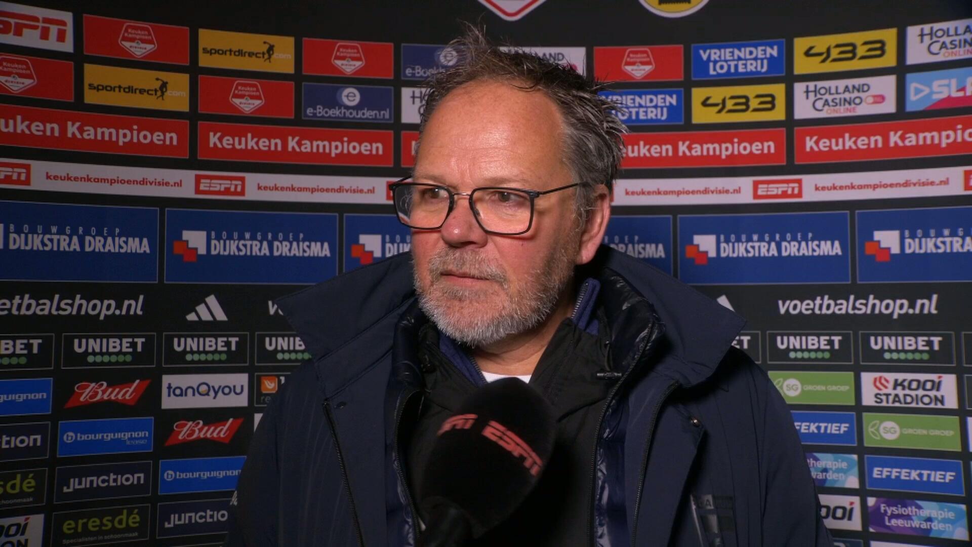 De Jong: "We moeten doelpunten gaan maken, daar moeten we echt naar kijken"