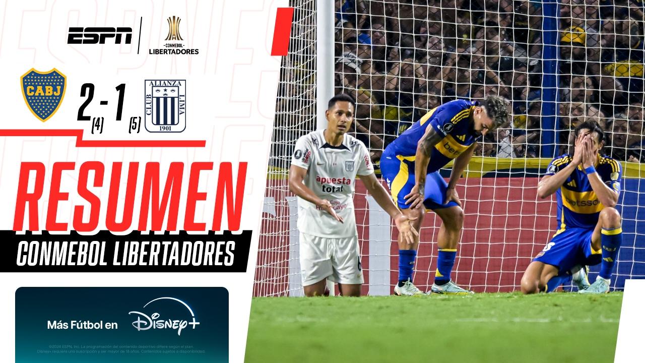 ¡Batacazo en la Libertadores! Alianza Lima eliminó a Boca en la Bombonera