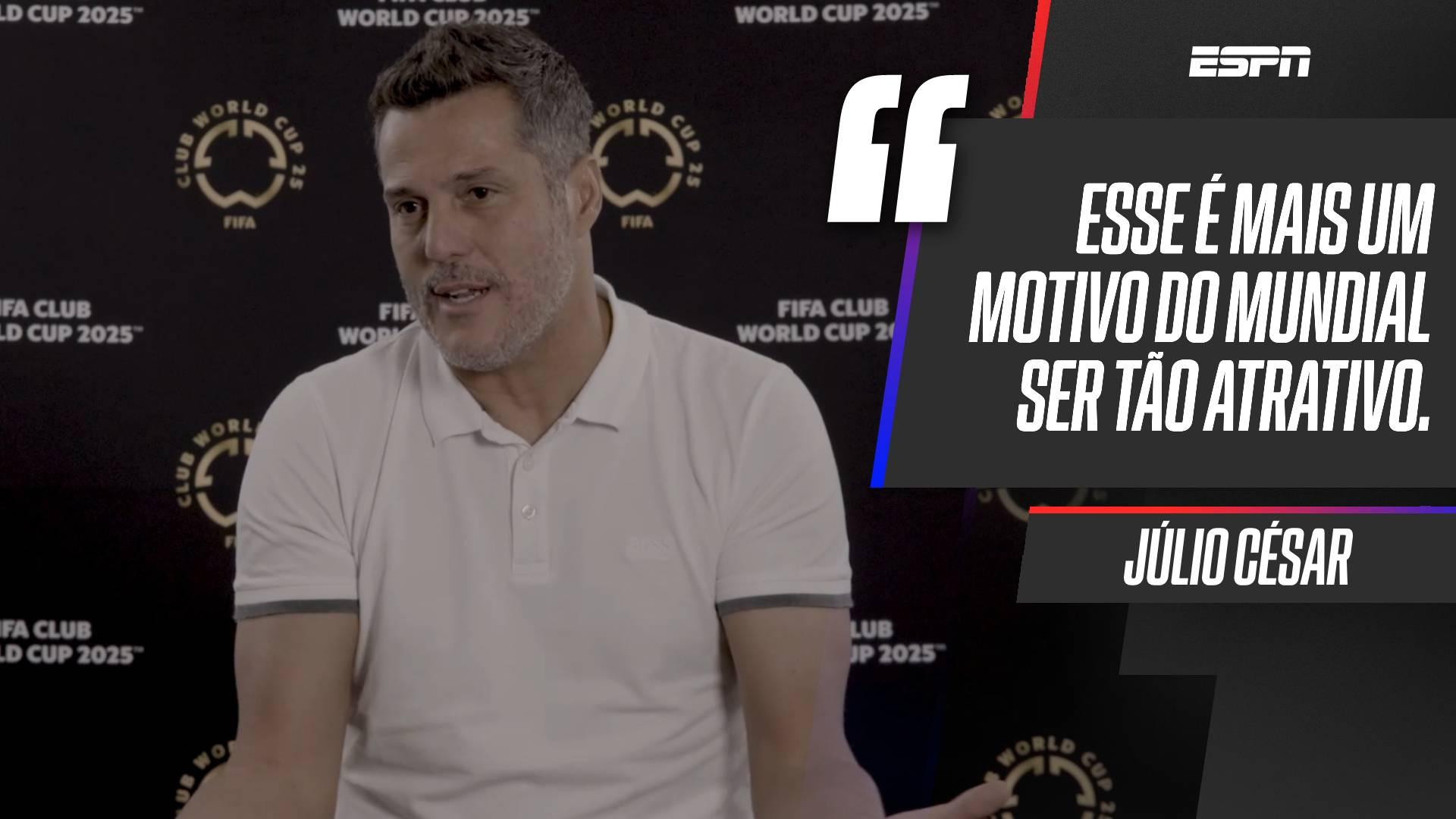 Júlio César cita 'trauma' do Flamengo no Mundial de Clubes e liga alerta: 'Não pode bobear'