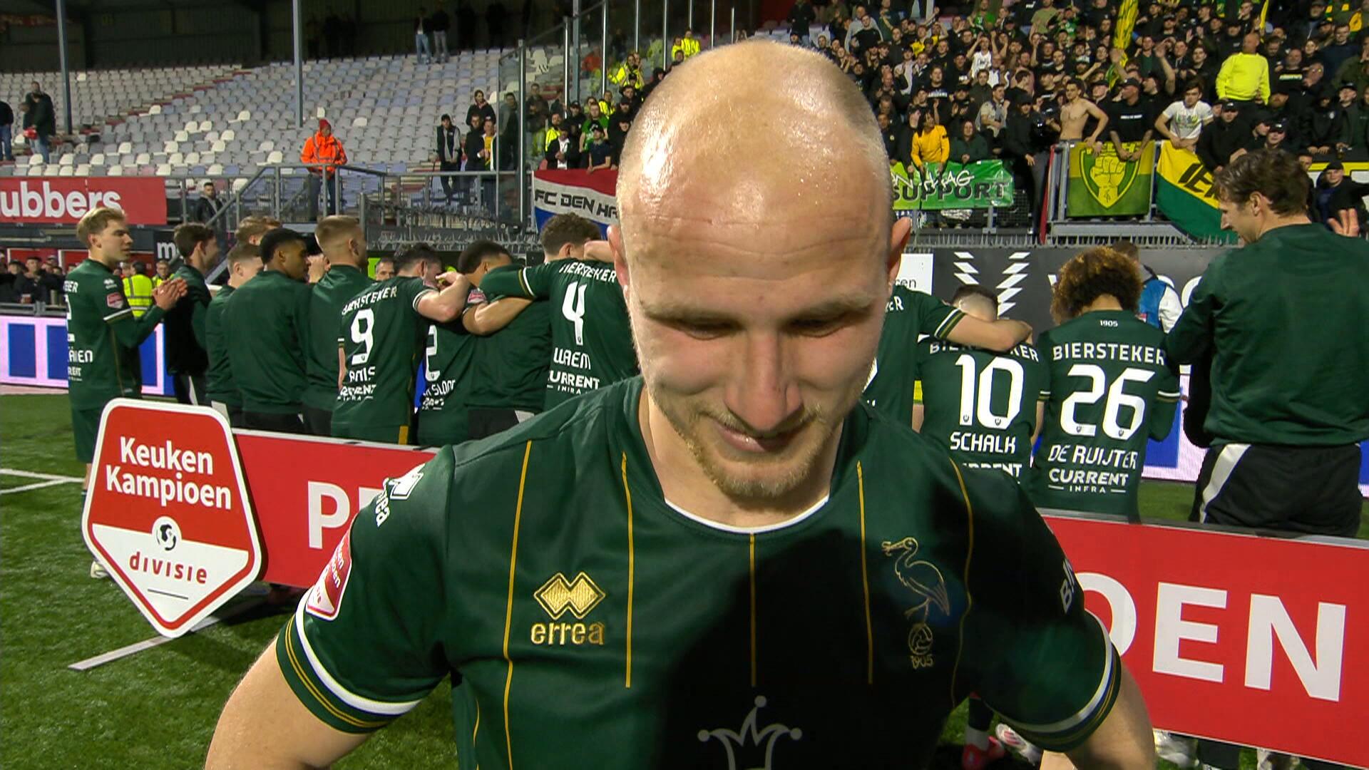 Reacties na afloop van FC Emmen - ADO Den Haag