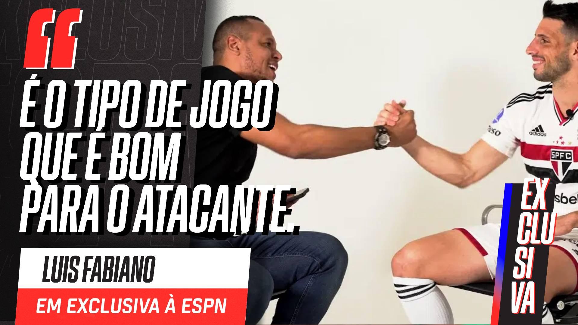 Luis Fabiano revela torcida por Calleri: 'Mesmo em fase ruim, uma hora a bola vai sobrar e ele vai fazer o gol'