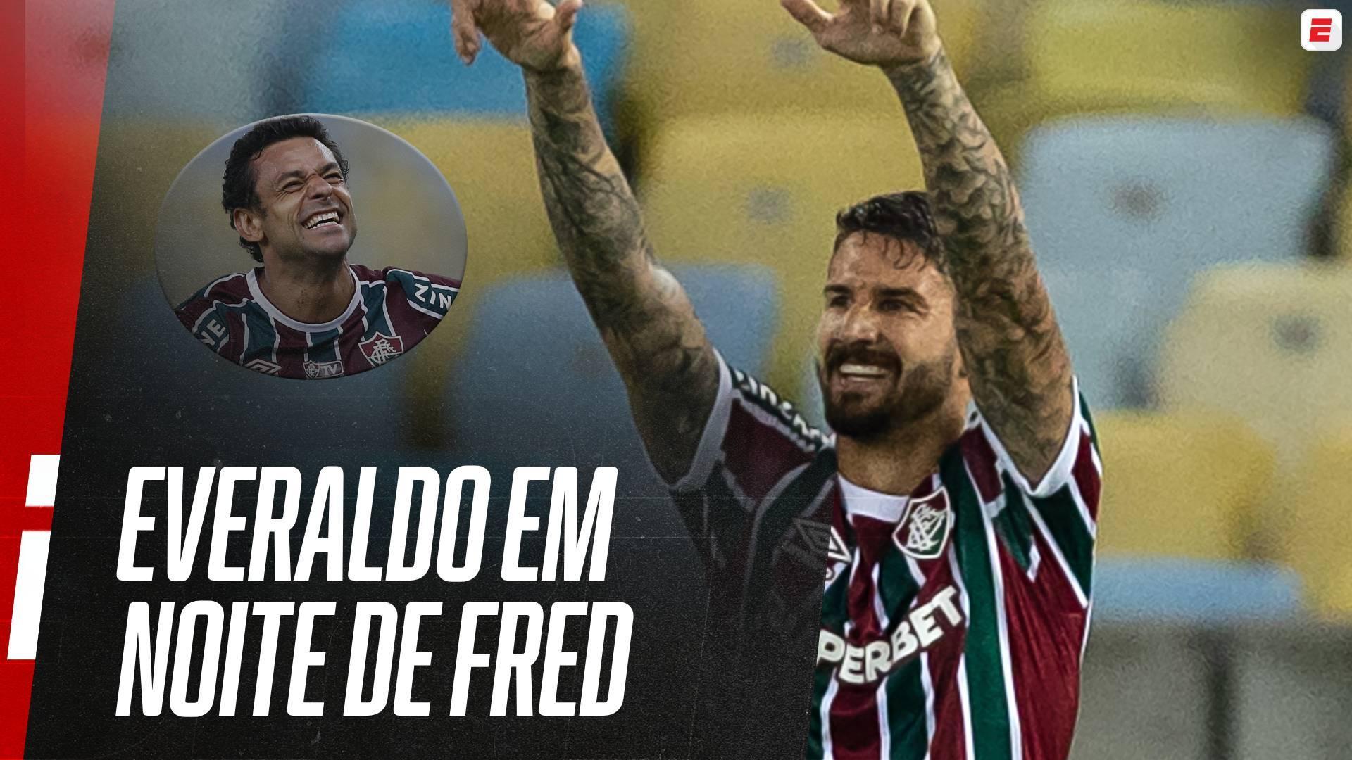 Everaldo à la Fred! O lindo voleio de atacante do Fluminense que ampliou o placar na Sul-Americana; VEJA