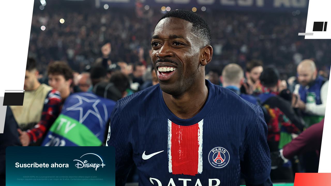 ¡Un delantero imparable! Dembélé, la gran figura del PSG