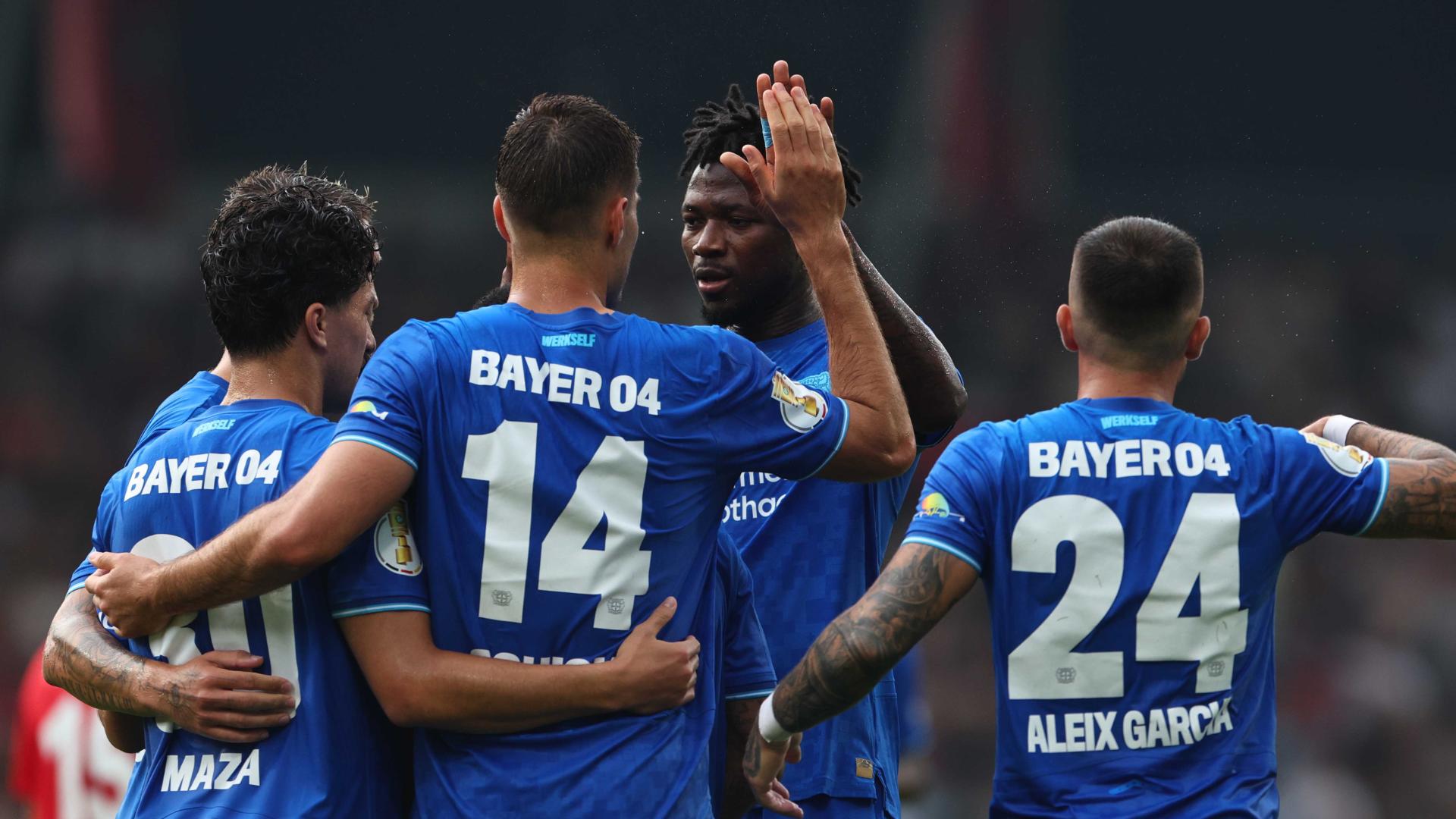 Leverkusen dominates Grossaspach in 4-0 win