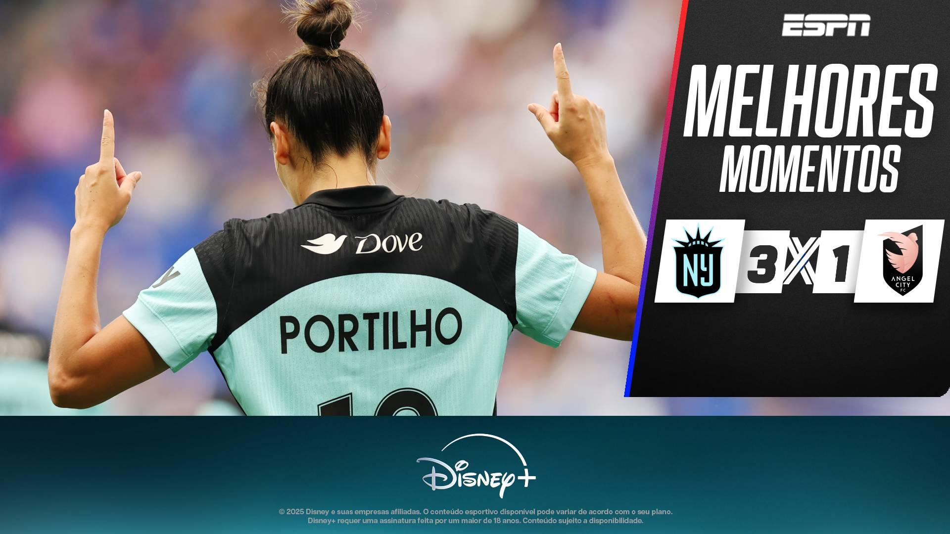 Gabi Portilho marca, Gotham FC vence Angel City e se mantém no G8 da NWSL nos EUA