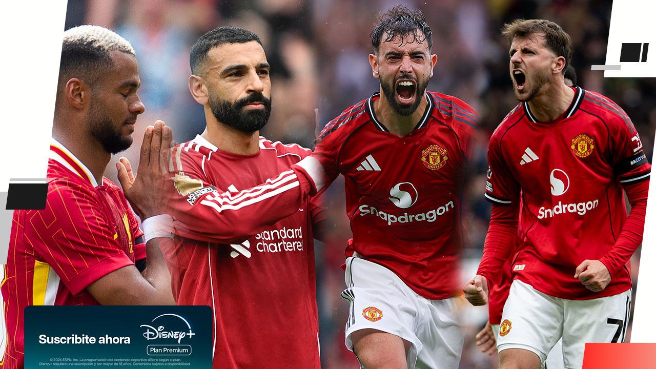 ¡Se viene un clásico con realidades opuestas entre Liverpool y Manchester United!