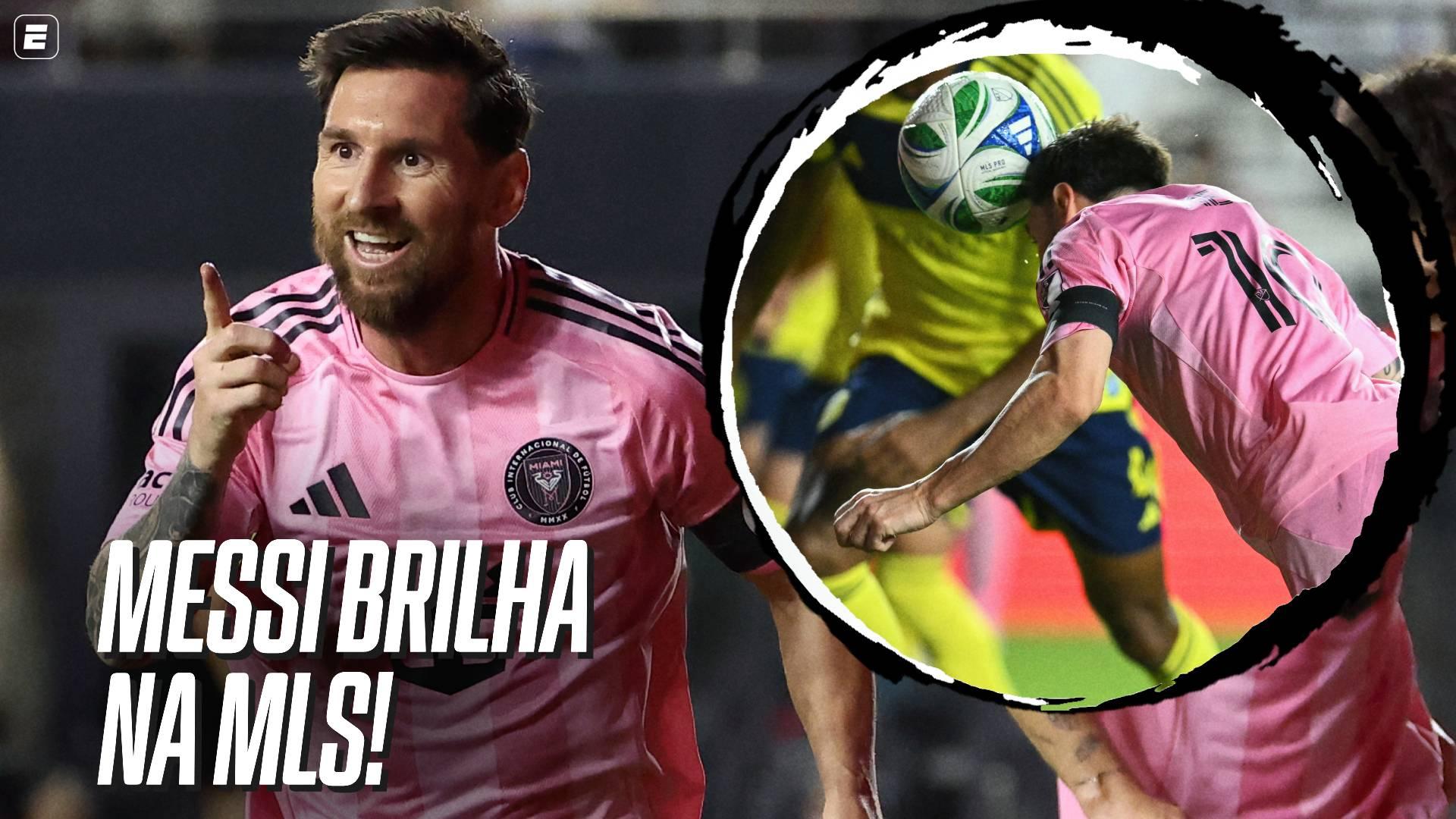 Noite de Messi na MLS! Craque do Inter Miami conta com assistência de Suárez, faz dois e comanda vitória; VEJA