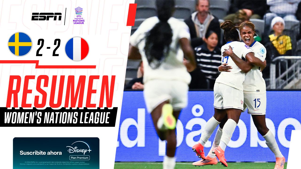 Francia consiguió el 2-2 en la prórroga y se quedó con el tercer puesto de la Nations League femenina