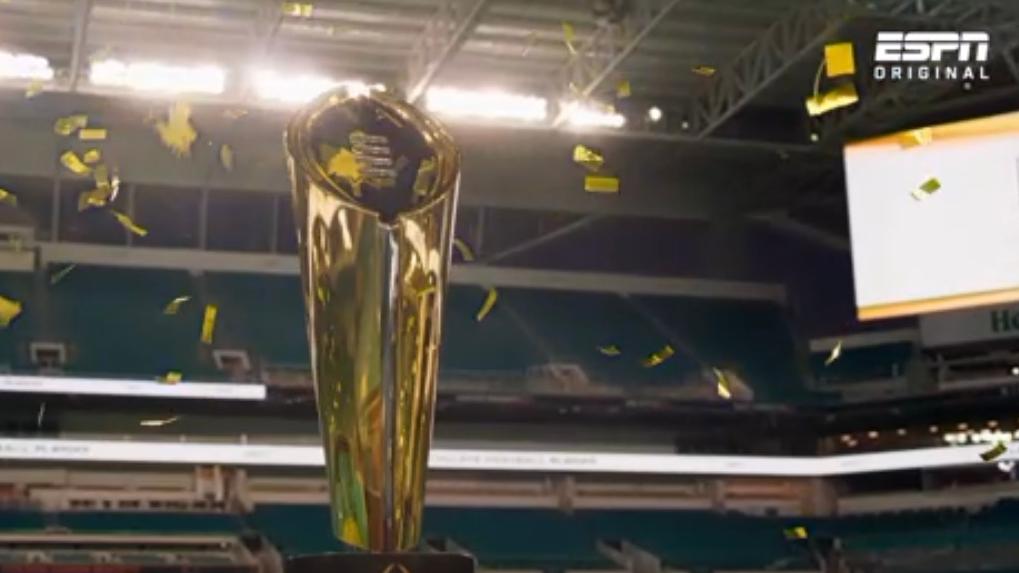 Tune into the five-part ESPN Original series 'Inside the College Football Playoff'
