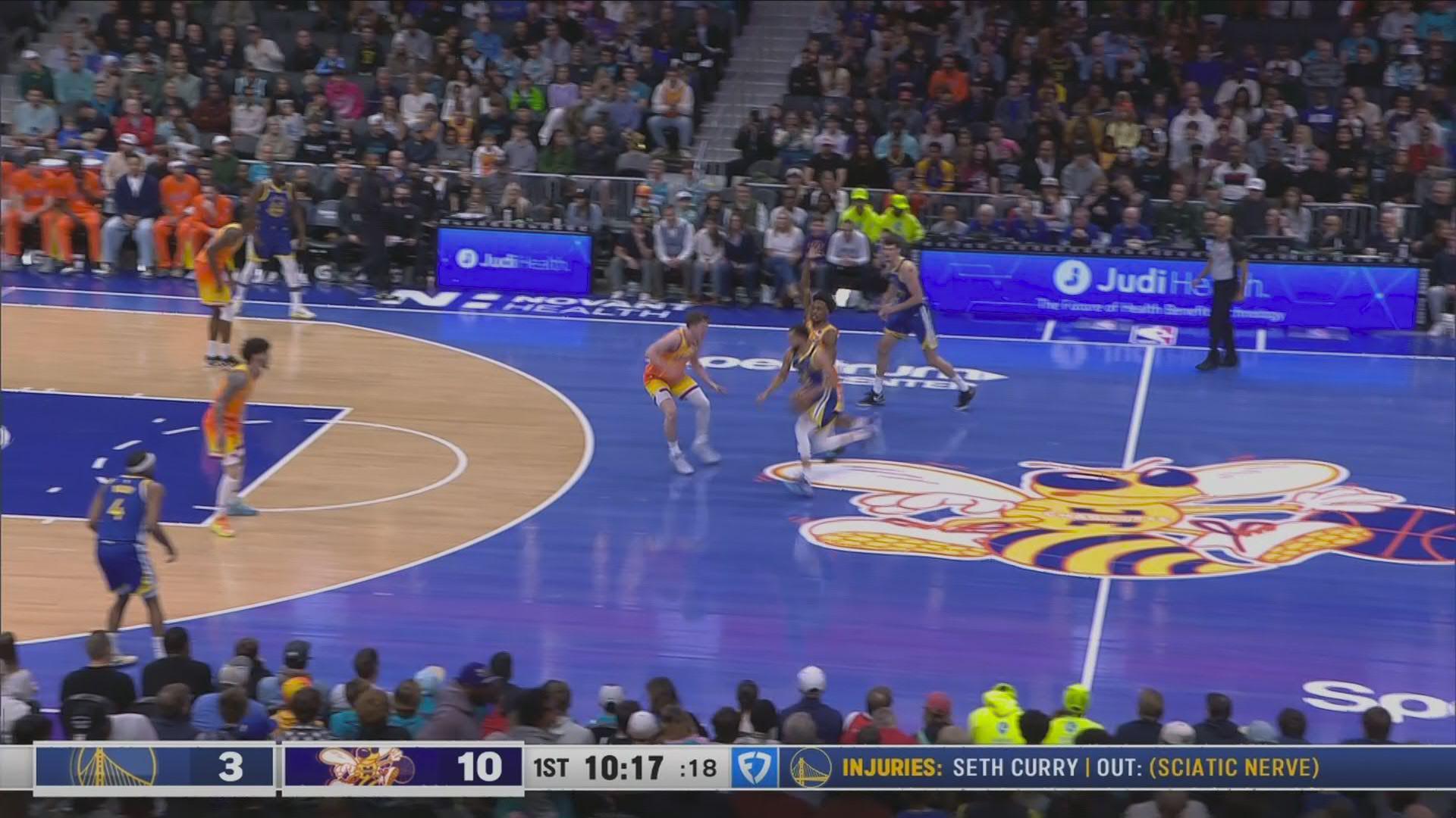 Post scoort 9 punten tegen de Hornets