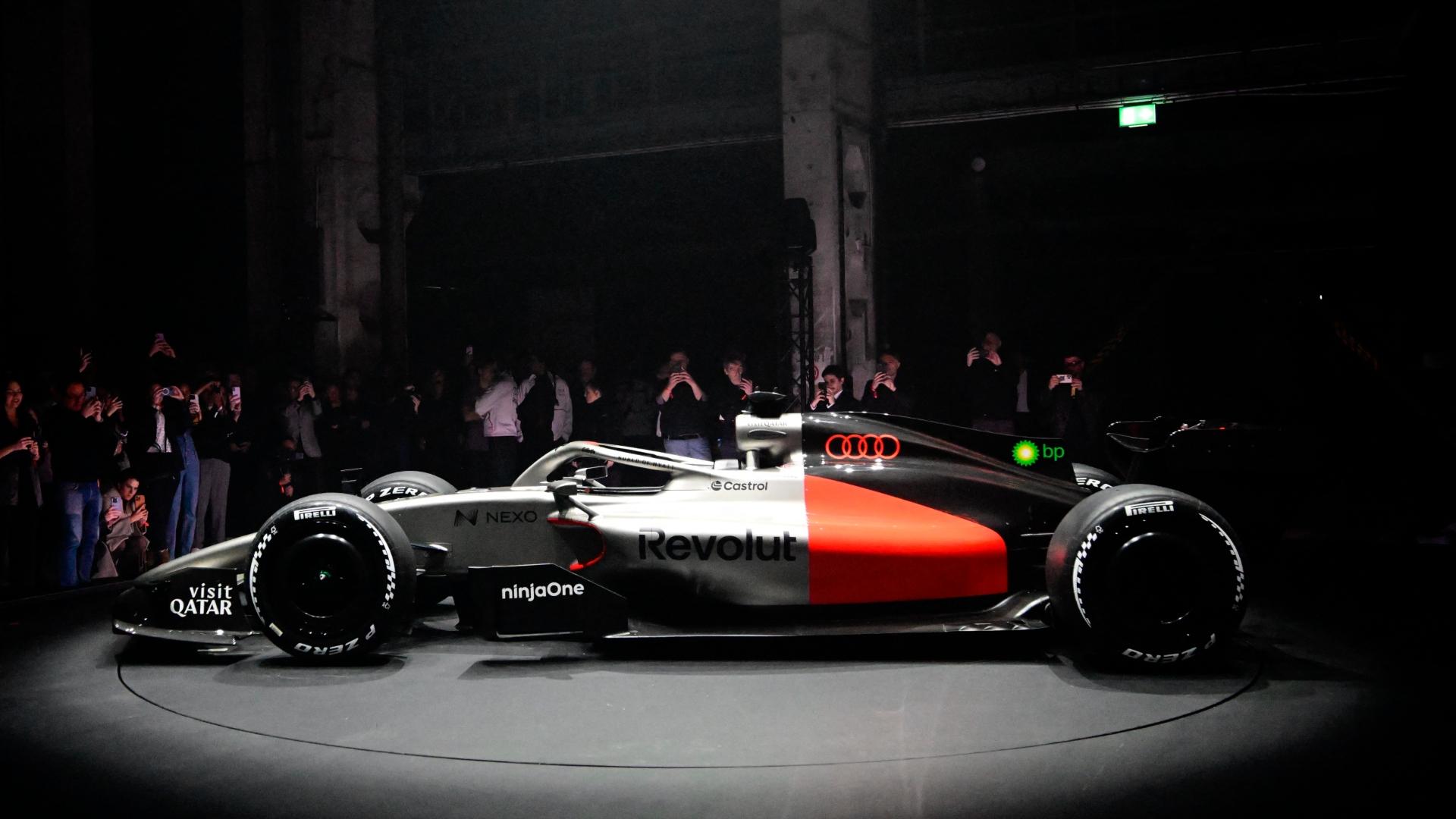 Audi reveals livery for debut Formula 1 season