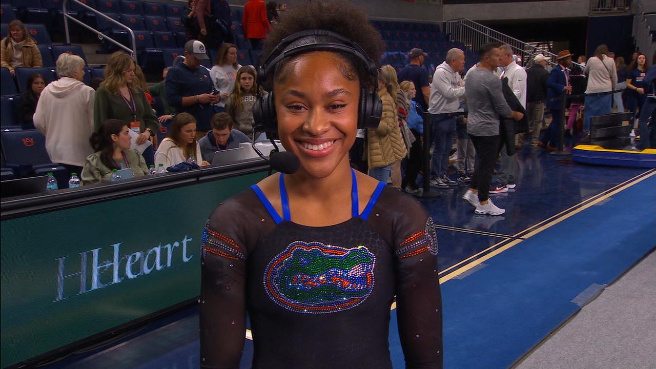 Skye Blakely describes No. 1 Florida's resilience vs. No. 11 Auburn
