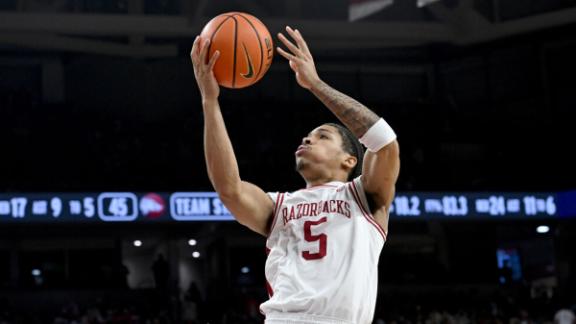Highlight: Darius Acuff Jr. scores career-high to lead No. 20 Arkansas ...