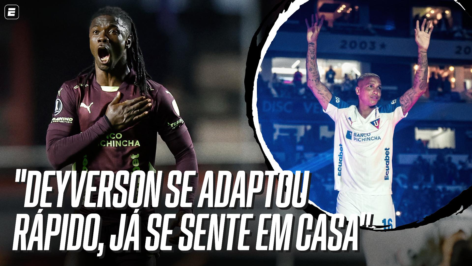 Capitão da LDU diz como Deyverson chegou à equipe e revela brincadeira dos jogadores: 'Se adaptou rápido'