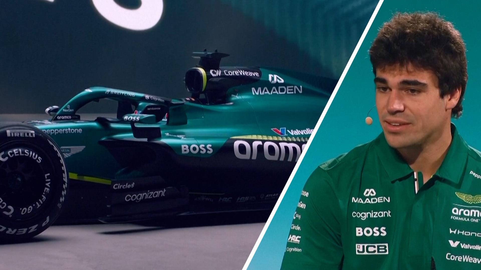 Stroll: Driving an Adrian Newey designed car is pretty exciting