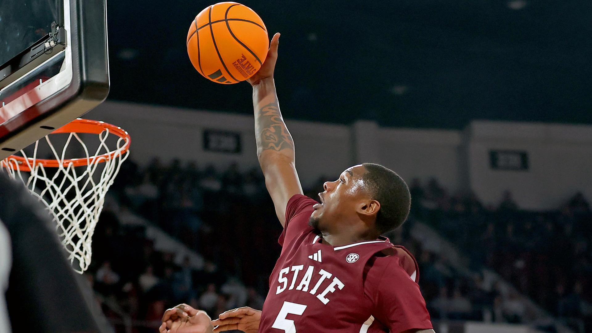 Highlight: Josh Hubbard makes history in Mississippi State's win over Ole Miss