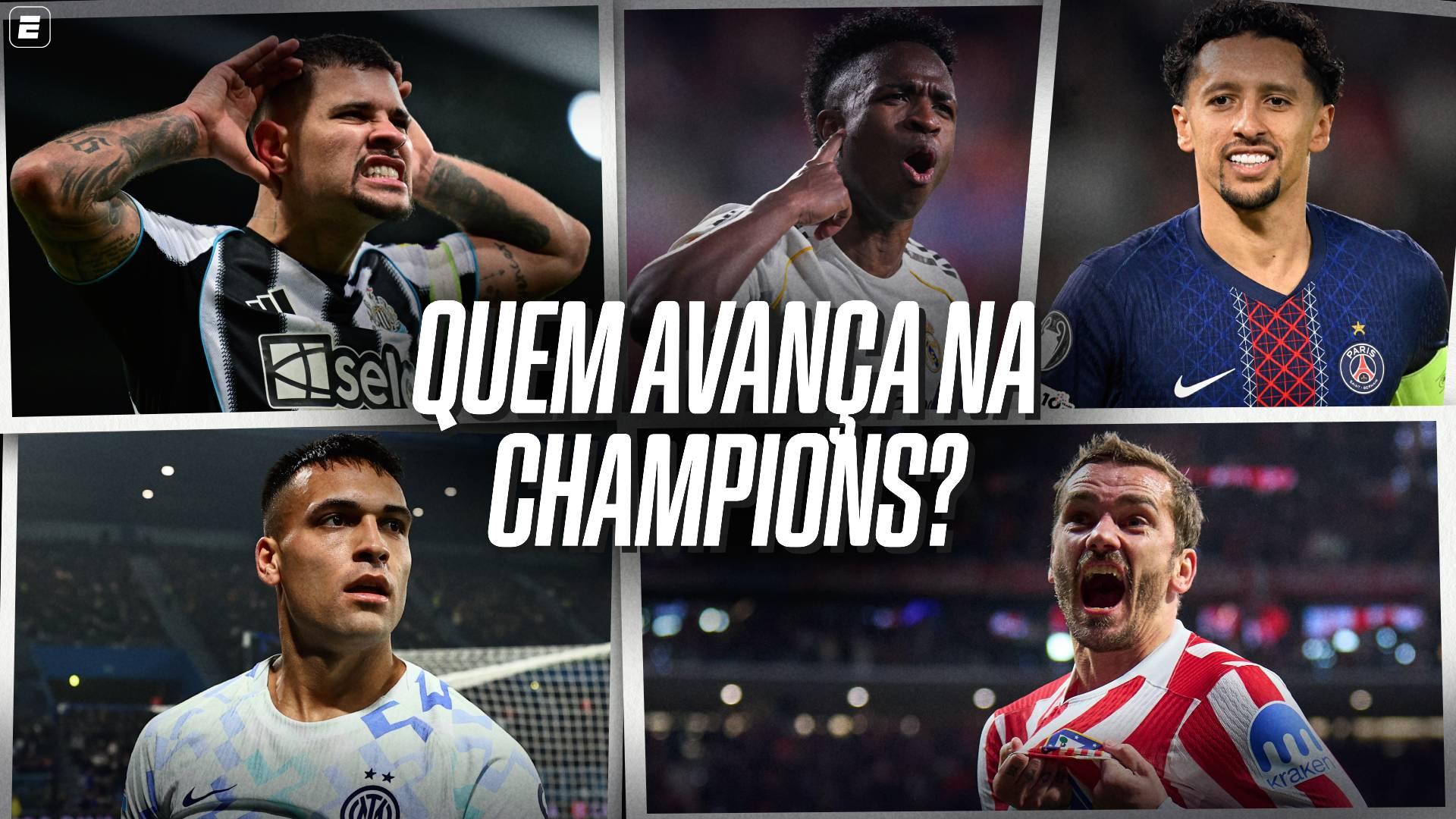 Vinicius Jr. reencontra o Benfica, Inter de Milão e Juventus pela 'remontada' e mais: os palpites dos playoffs da Champions