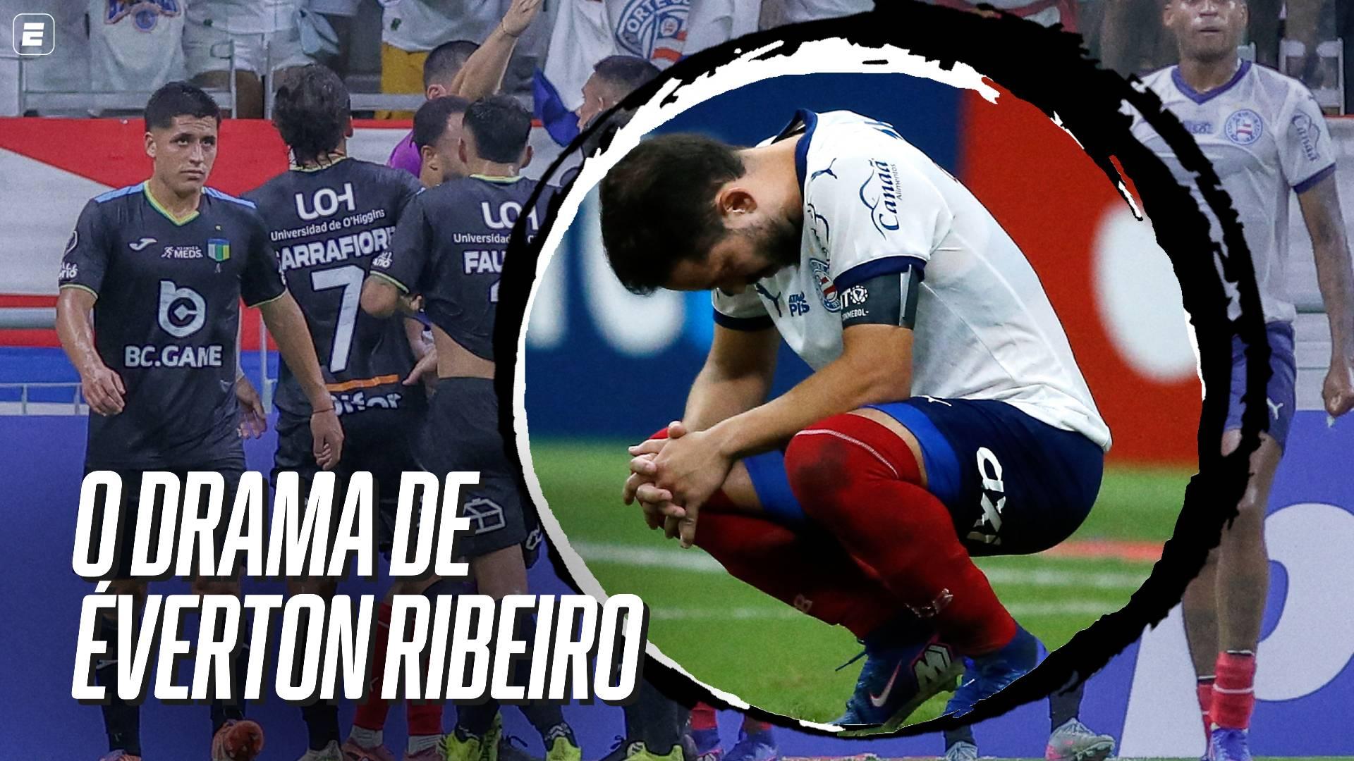 Fim da linha! O pênalti perdido por Éverton Ribeiro que eliminou o Bahia da Libertadores