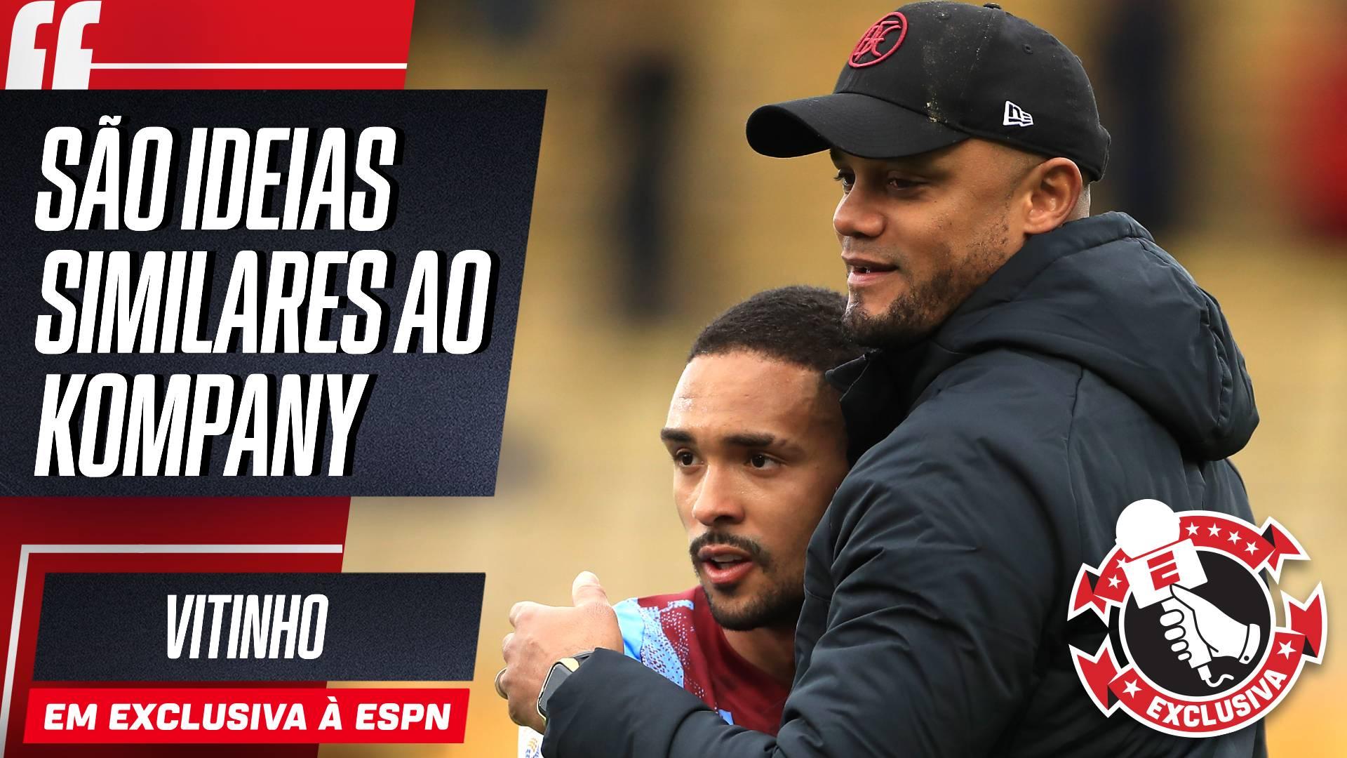 Vitinho exalta relação com Anselmi no Botafogo e lembra Kompany, técnico do Bayern: 'As ideias são similares'