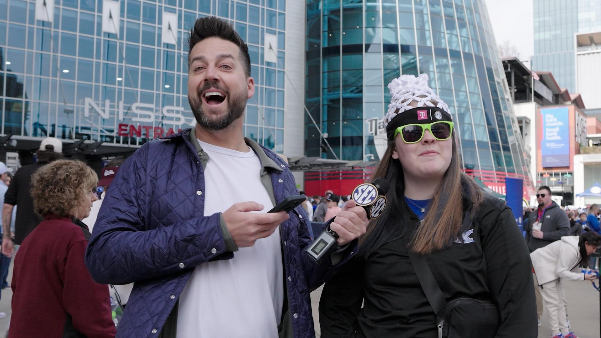 Comedian John Crist puts SEC fans to the test in Nashville - ESPN