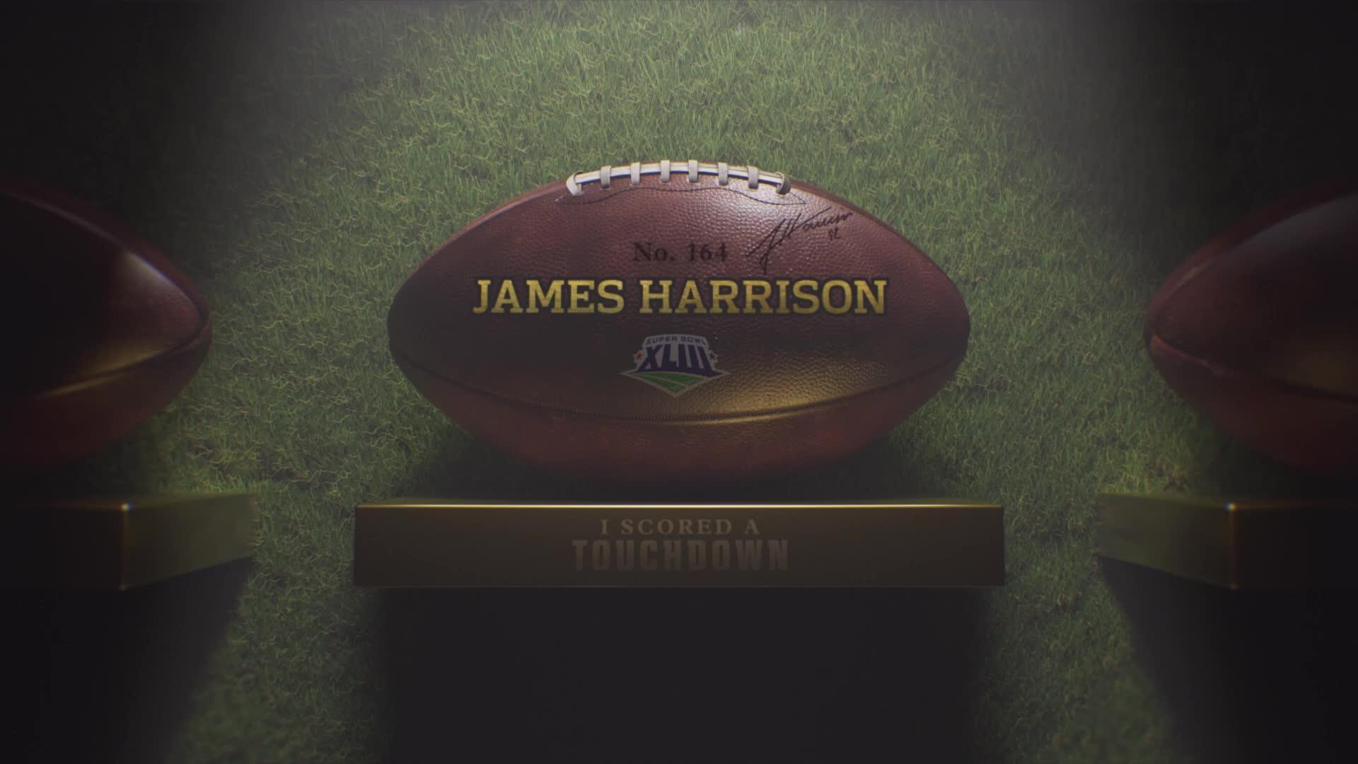 James Harrison's 'I scored a touchdown' story: SB XLIII